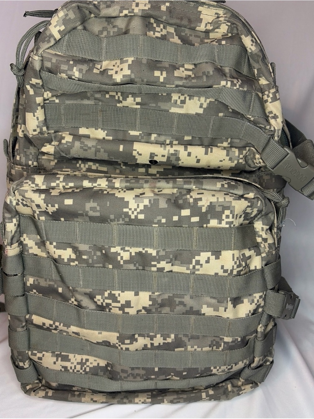Digital Camo Tactical Backpack - Gray/Beige